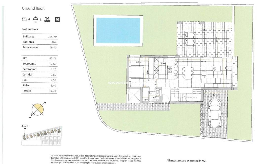  - Villa - Algorfa - La Finca Golf