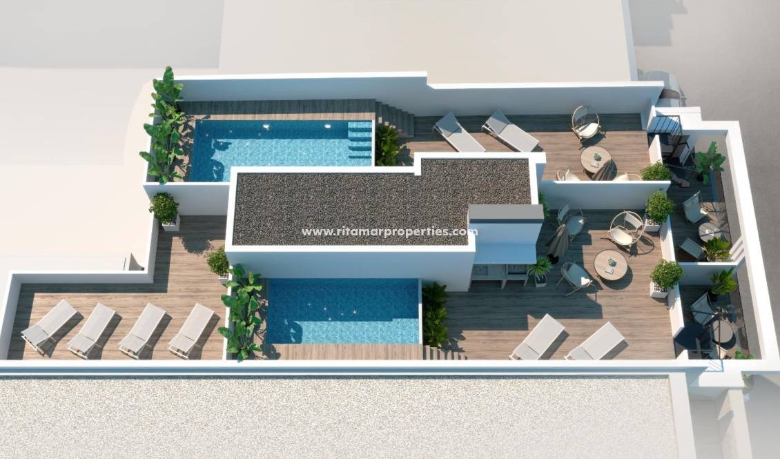  - Apartment - Torrevieja - Las Piscinas Naturales