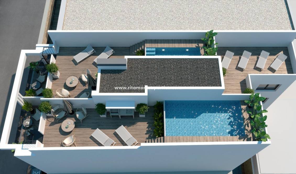  - Penthouse - Torrevieja - Las Piscinas Naturales