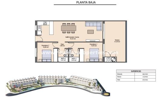  - Wohnung - Finestrat  - Balcón De Finestrat