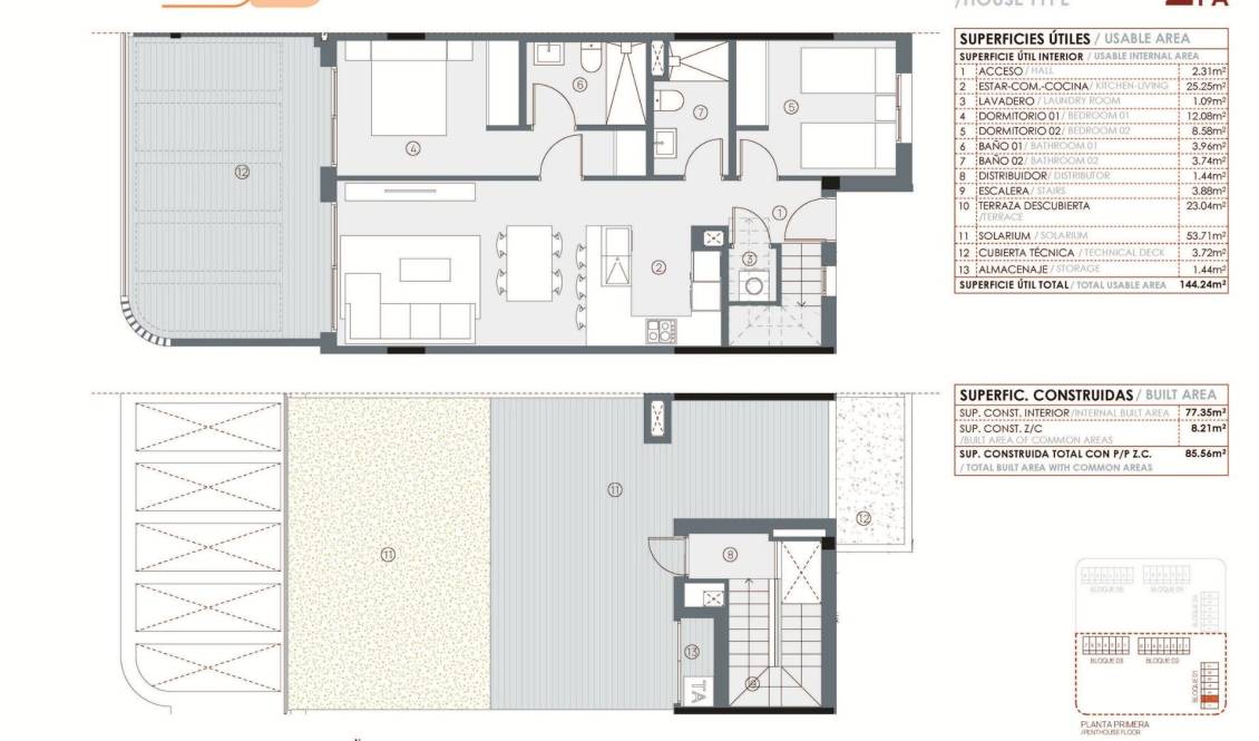  - Penthouse - Torrevieja - La Siesta