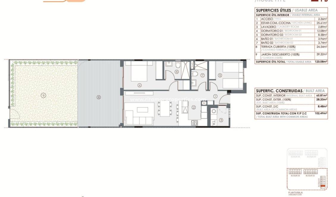  - Appartement - Torrevieja - La Siesta