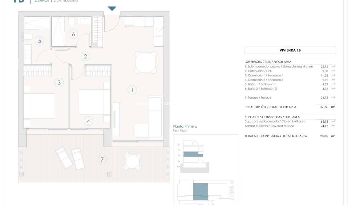  - Apartamento - Benijófar - Pueblo