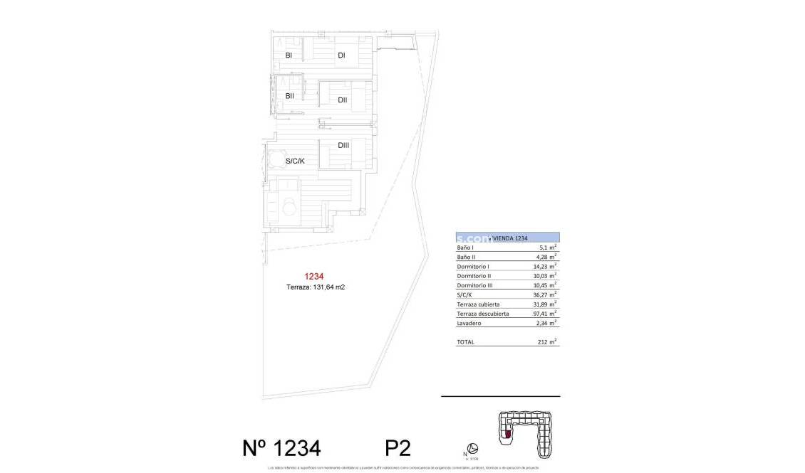 Nieuwbouw - Appartement - San Miguel de Salinas - Pueblo