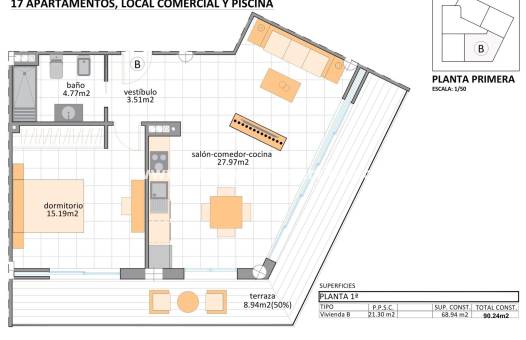  - Appartement - San Pedro del Pinatar - Lo Pagan