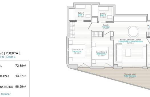  - Apartment - Villajoyosa - La Tellerola