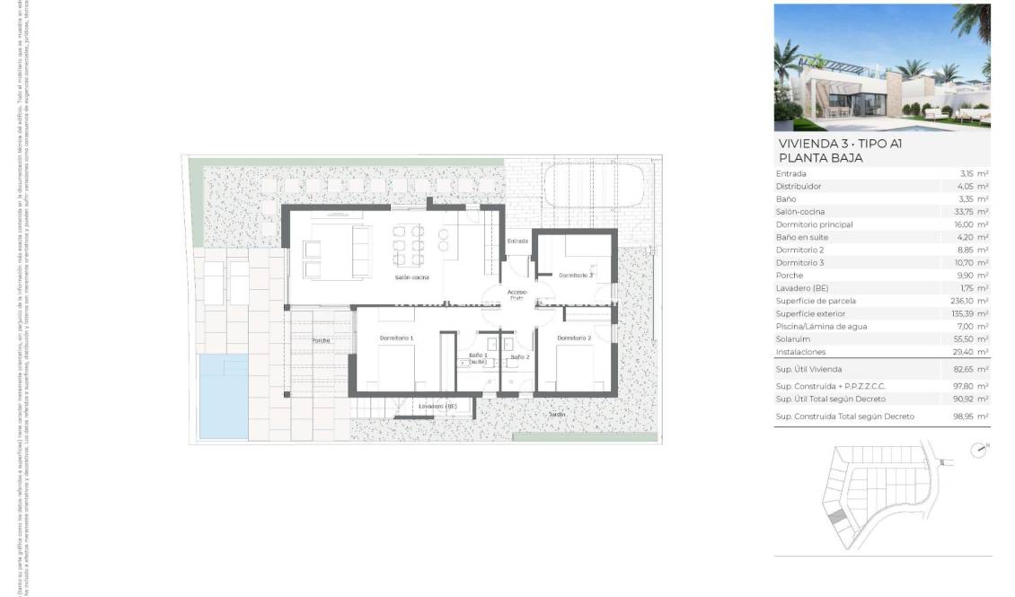  - Villa - Vera - Valle del Este Golf