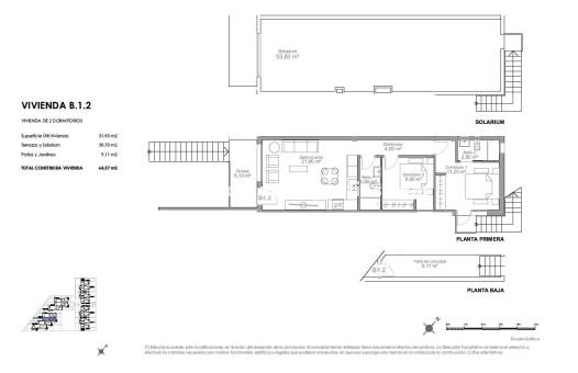  - Top Floor Bungalow - Puerto de Mazarron - Playa Negra