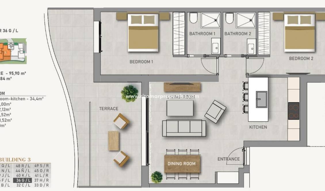  - Apartment - Guardamar del Segura - El Raso