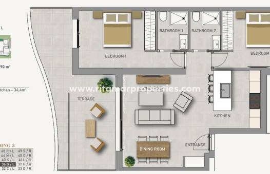  - Apartment - Guardamar del Segura - El Raso