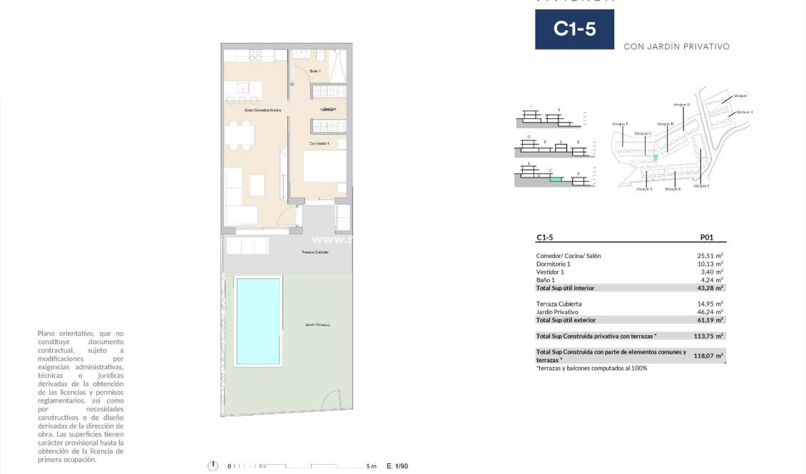  - Ground floor apartment - Alfas del Pi - Alfaz del Sol