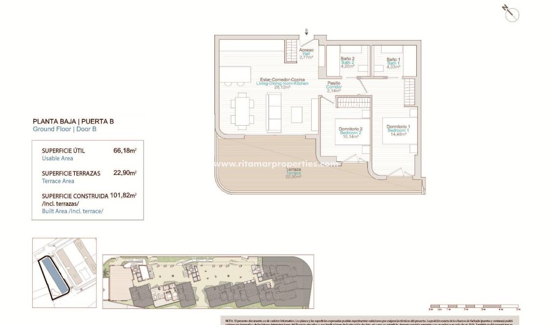  - Ground floor apartment - Villajoyosa - La Tellerola