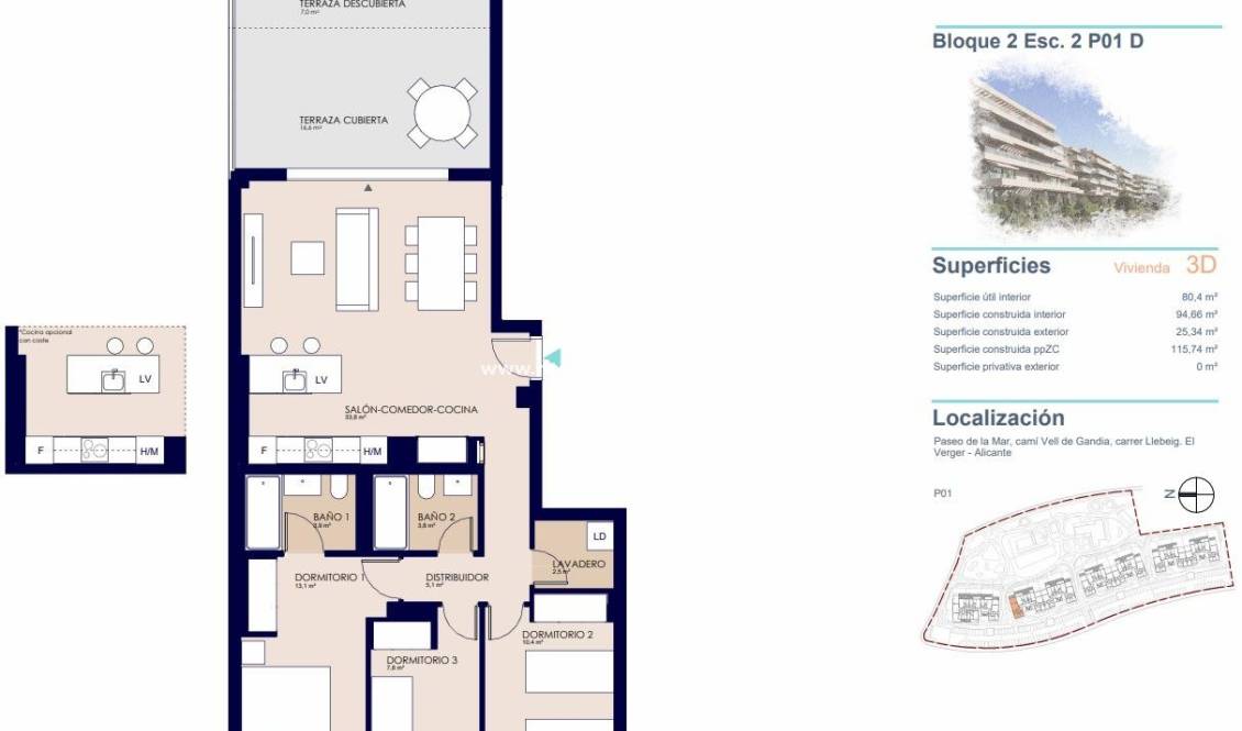  - Apartment - Denia - Playa de La Almadraba