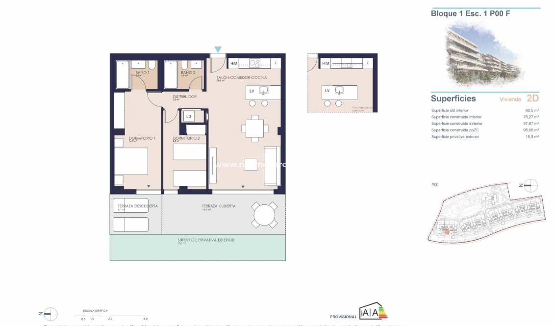  - Ground floor apartment - Denia - Playa de La Almadraba