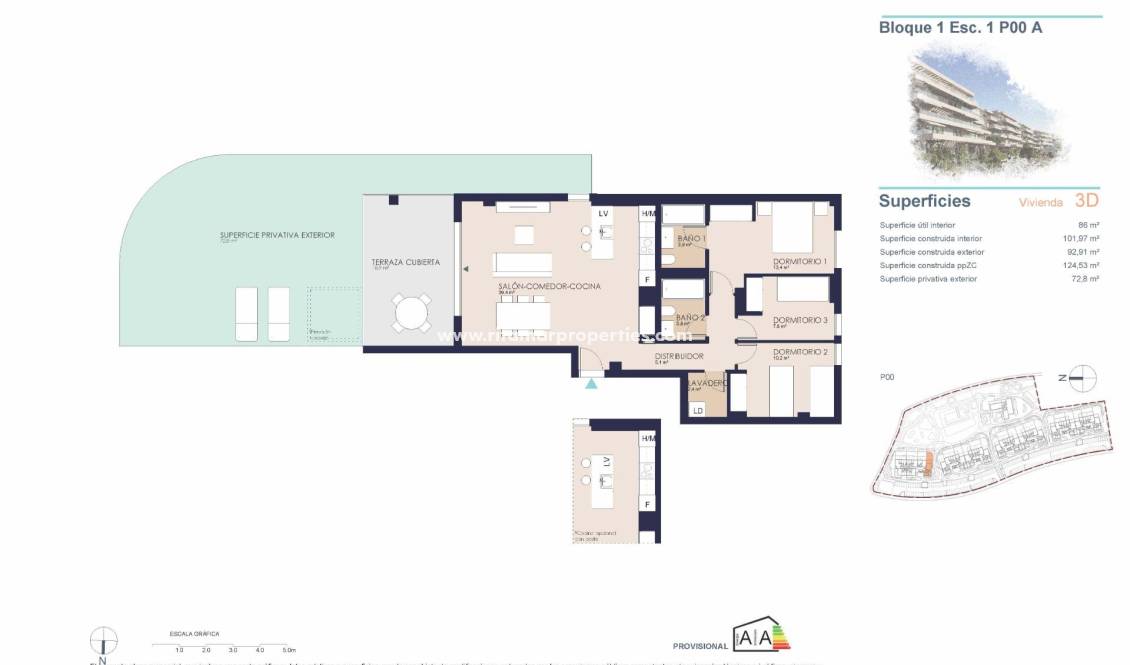  - Ground floor apartment - Denia - Playa de La Almadraba