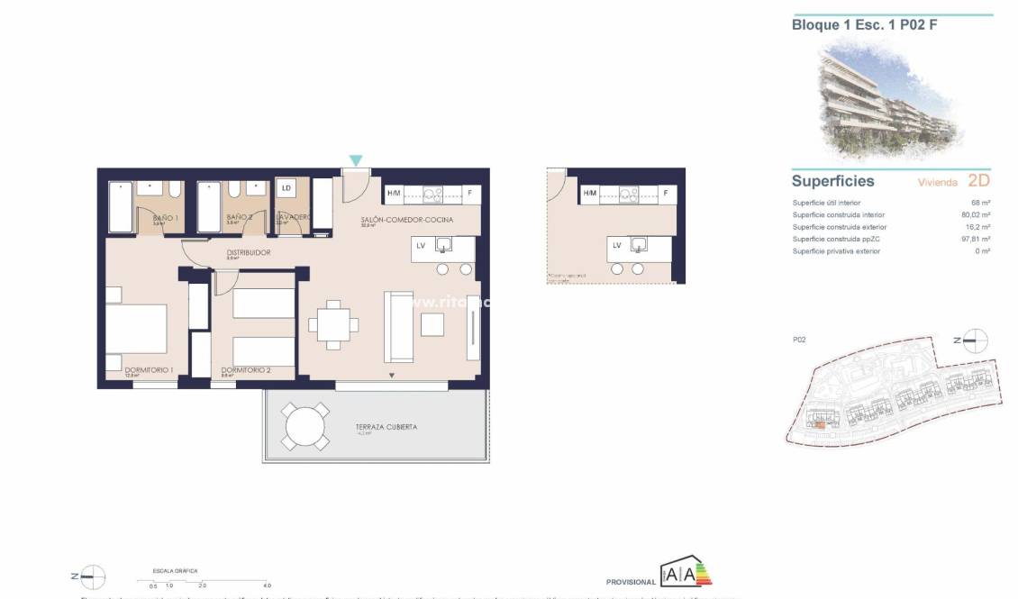  - Wohnung - Denia - Playa de La Almadraba