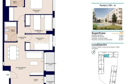 Neubau - Wohnung - Alicante - San Agustín