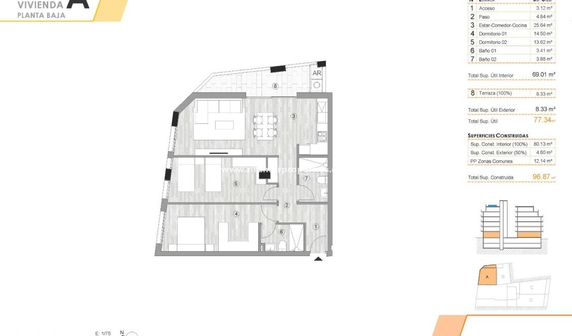  - Apartment - Torrevieja - Centro