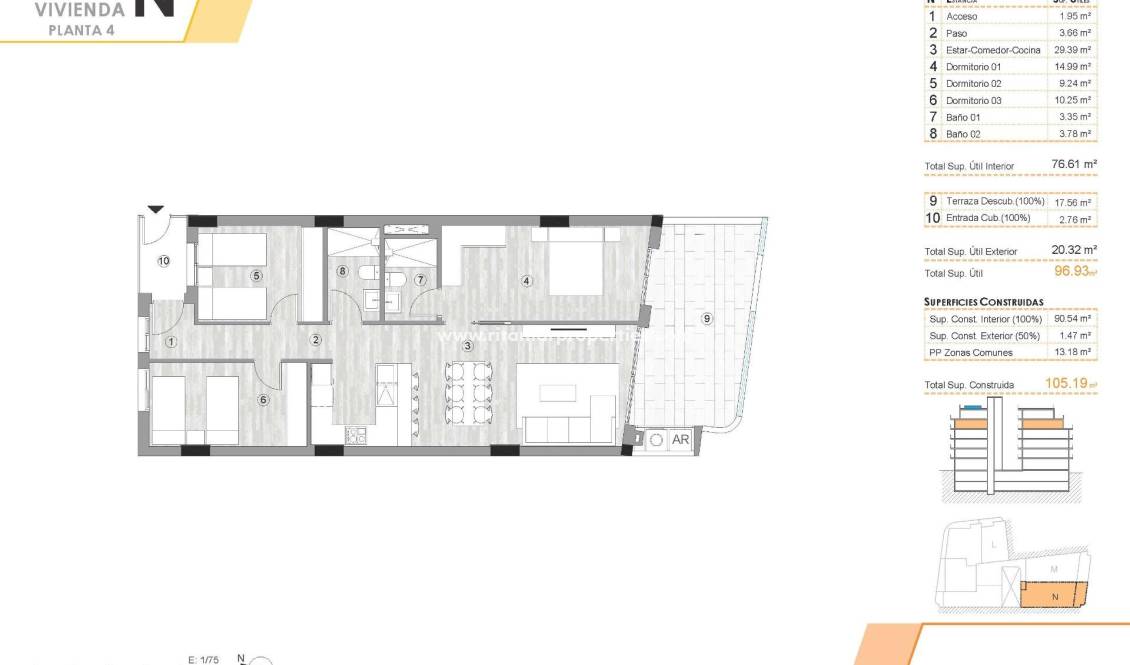  - Apartment - Torrevieja - Centro