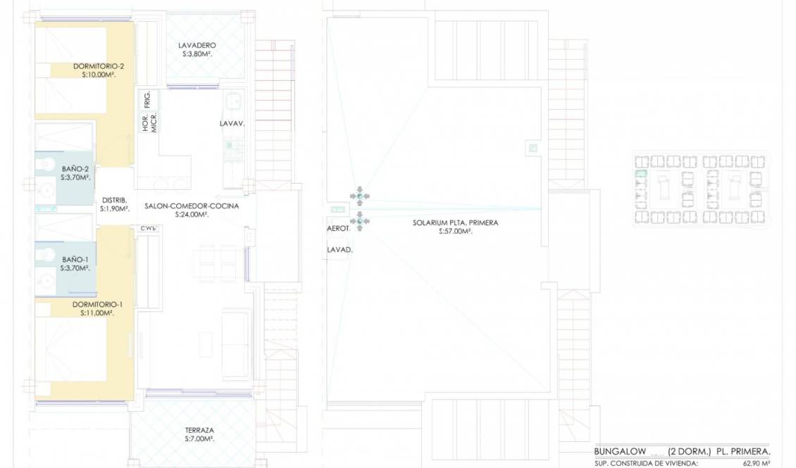  - Bungalow - Torrevieja - Los Balcones