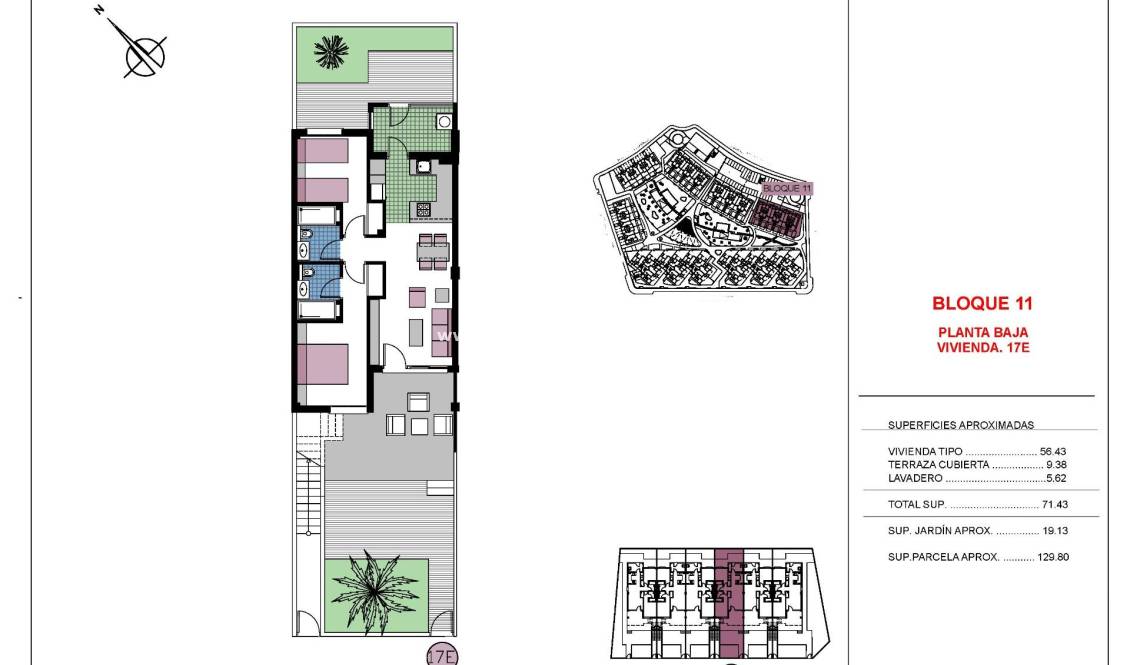  - Bungalow - Pilar de la Horadada - Mil Palmeras