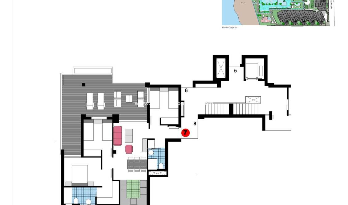  - Apartamento - Denia - L´Estanyó (Marinas)