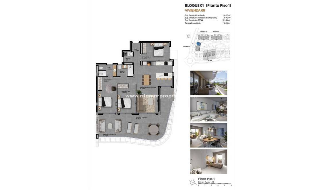  - Apartment - Finestrat  - Campana Garden