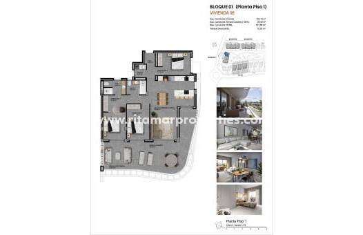  - Apartment - Finestrat  - Campana Garden