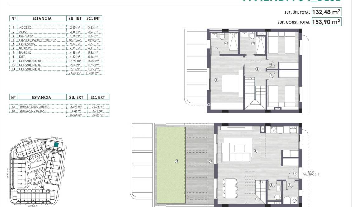  - Penthouse - Monforte del Cid - Alenda Golf