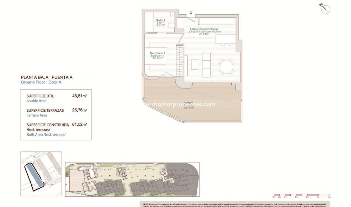  - Ground floor apartment - Villajoyosa - La Tellerola