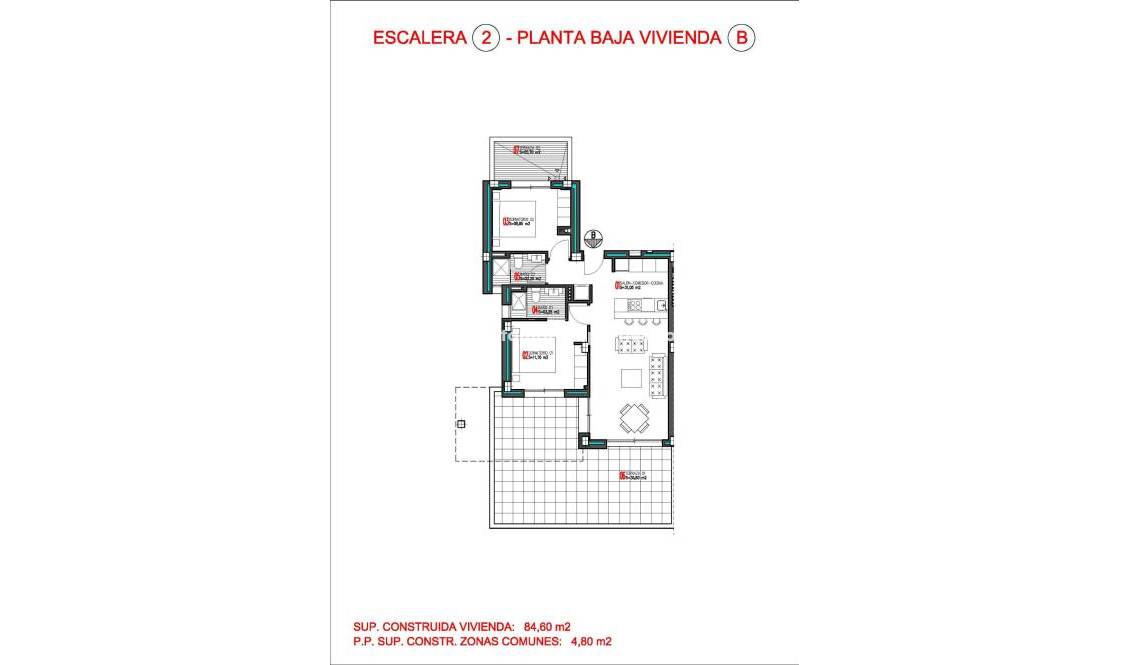  - Appartement - Torrevieja - Aguas Nuevas