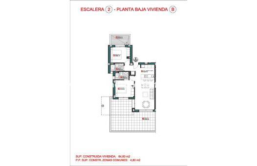  - Appartement - Torrevieja - Aguas Nuevas