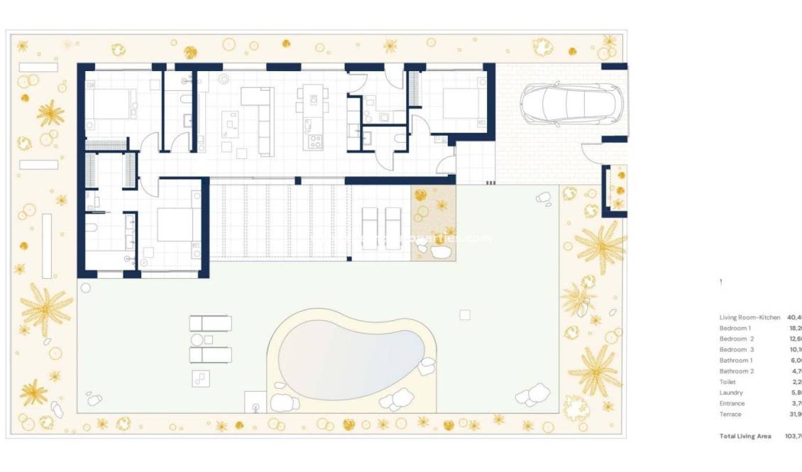  - Villa - Baños y Mendigo - Altaona Golf