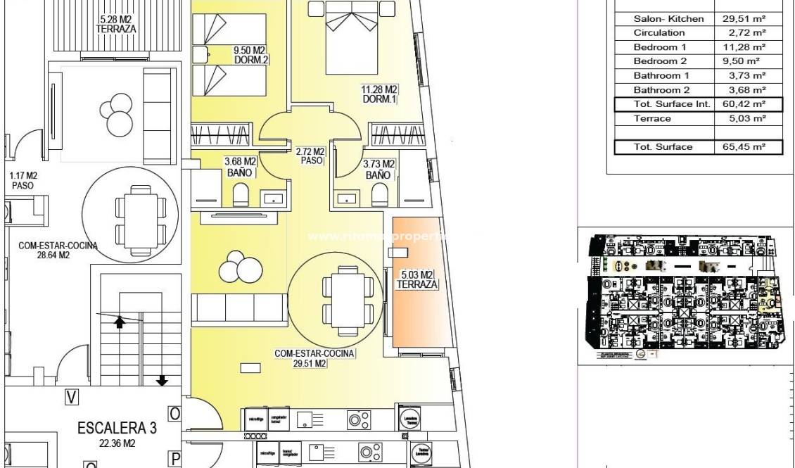  - Penthouse - San Miguel de Salinas - Pueblo