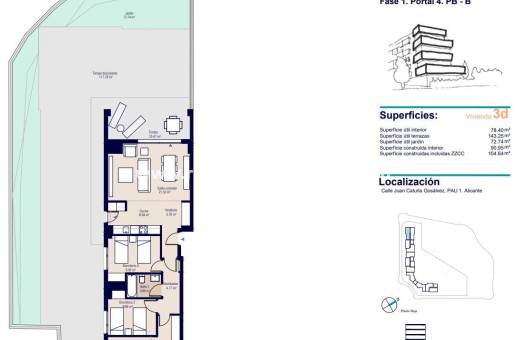  - Wohnung - Alicante - PAU 1