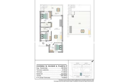 New build - Penthouse - Torre Pacheco - San Cayetano