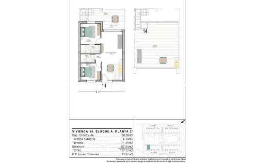 Nieuwbouw - Penthouse - Torre Pacheco - San Cayetano