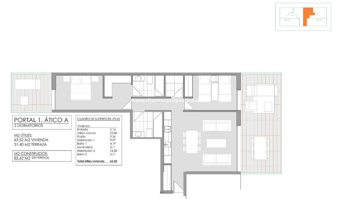  - Penthouse - Jávea Xàbia - Pueblo