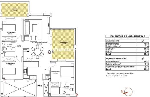 Neubau - Wohnung - Vera - El Playazo