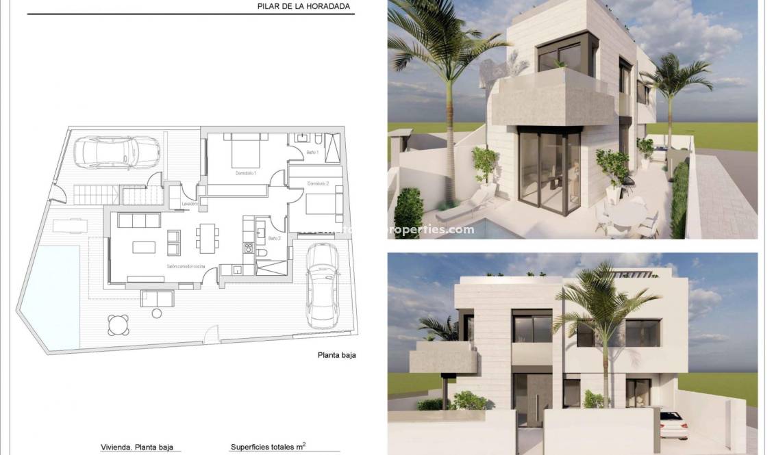 Neubau - Bungalow - Pilar de la Horadada - Zona Pueblo