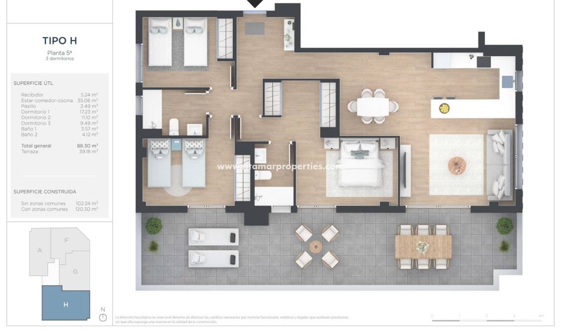  - Penthouse - Alicante - Benalua