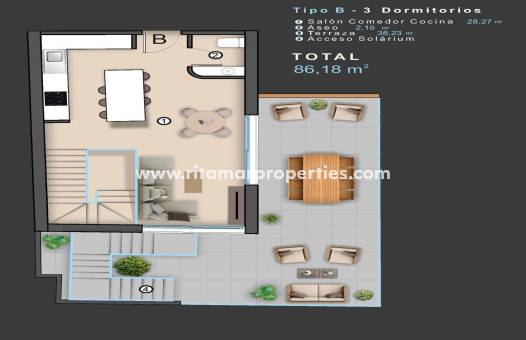  - Penthouse - Torrevieja - Centro
