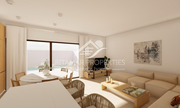 Nieuwbouw - Rijwoning - San Javier - pueblo
