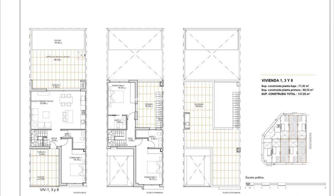 Neubau - Town House - San Javier - pueblo