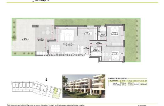 Nouvelle Construction - Appartment - Alhama De Murcia - Condado De Alhama