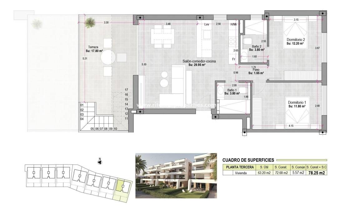 Nouvelle Construction - Penthouse - Alhama De Murcia - Condado De Alhama
