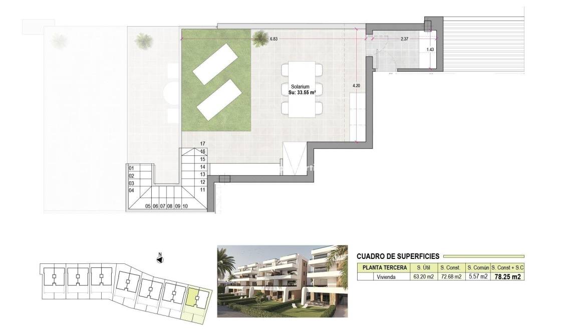 Nouvelle Construction - Penthouse - Alhama De Murcia - Condado De Alhama