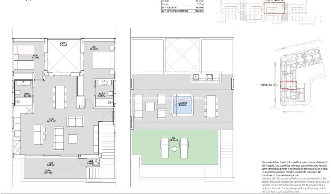  - Bungalow - Pilar de la Horadada - pueblo