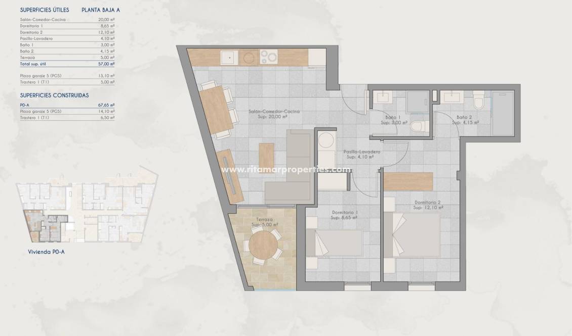  - Appartment - San Pedro del Pinatar - Lo Pagan