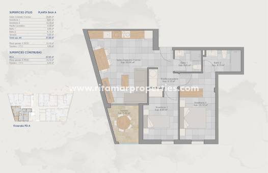 - Appartment - San Pedro del Pinatar - Lo Pagan